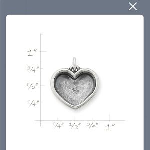 James Avery Heart Picture Frame Charm